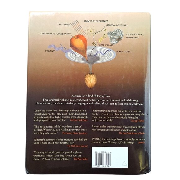 The Universe In A Nutshell Stephen Hawking Hardcover Book With Dustcover 2001 - Picture 2 of 16